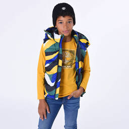 Timberland-Желтый топ из органического хлопка | Childrensalon Outlet