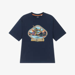 Timberland-تيشيرت أزرق سماوي للمغامرين الصغار | Childrensalon Outlet