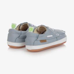 Tip Toey Joey-Baby Boys Blue Boat Shoes | Childrensalon Outlet