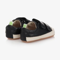 Tip Toey Joey-ترينرز جلد لون أسود وأبيض للأطفال | Childrensalon Outlet