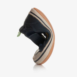 Tip Toey Joey-ترينرز جلد لون كحلي لمرحلة بدء المشي للمواليد | Childrensalon Outlet