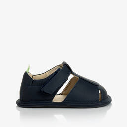 Tip Toey Joey-Синие кожаные сандалии для малышей | Childrensalon Outlet