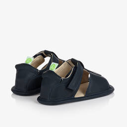 Tip Toey Joey-Синие кожаные сандалии для малышей | Childrensalon Outlet