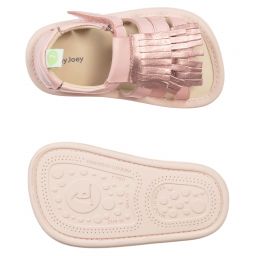 Tip Toey Joey-Розовые кожаные сандалии для малышей | Childrensalon Outlet