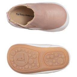 Tip Toey Joey-بوت جلد لون زهري لمرحلة بدأ المشي | Childrensalon Outlet