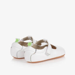 Tip Toey Joey-حذاء جلد لون أبيض للأطفال | Childrensalon Outlet