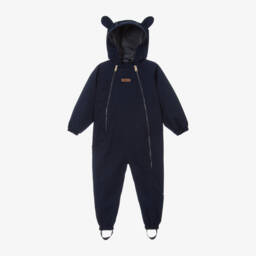Töastie-Boys Navy Rainproof Playsuit | Childrensalon Outlet