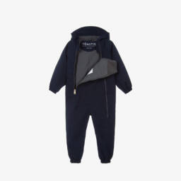 Töastie-Boys Navy Rainproof Playsuit | Childrensalon Outlet