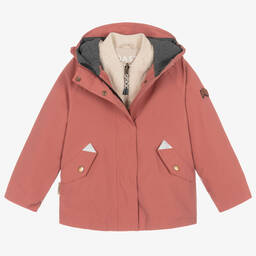 Töastie-Розовый непромокаемый дождевик 2-в-1 | Childrensalon Outlet