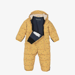 Töastie-Желтый утепленный зимний комбинезон | Childrensalon Outlet