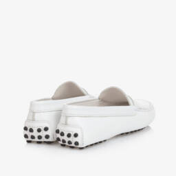 Tod's-Мокасины из белой телячьей кожи для мальчиков | Childrensalon Outlet