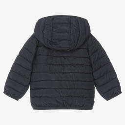 Tommy Hilfiger-Baby Boys Blue Puffer Jacket | Childrensalon Outlet