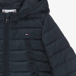 Tommy Hilfiger-Baby Boys Blue Puffer Jacket | Childrensalon Outlet