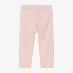 Tommy Hilfiger-Baby Girls Pink Cotton Leggings | Childrensalon Outlet
