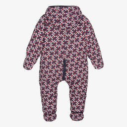 Tommy Hilfiger-Baby Red Monogram Snowsuit | Childrensalon Outlet