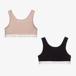 Tommy Hilfiger-Beige & Blue Bras (2 Pack) | Childrensalon Outlet
