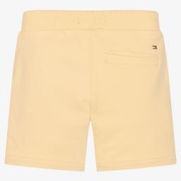 Tommy Hilfiger-Beige Organic Cotton Shorts | Childrensalon Outlet