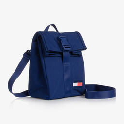 Tommy Hilfiger-Синяя парусиновая сумка для ланча с флажком (23см) | Childrensalon Outlet