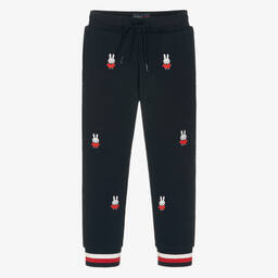 Tommy Hilfiger-جوغرز قطن جيرسي لون كحلي | Childrensalon Outlet
