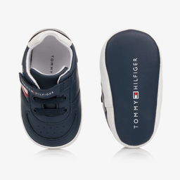 Tommy Hilfiger-Синие кроссовки-пинетки | Childrensalon Outlet