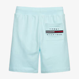 Tommy Hilfiger-Голубые шорты из органического хлопка | Childrensalon Outlet