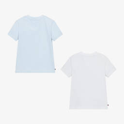Tommy Hilfiger-Blue & White Flag T-Shirts (2 Pack) | Childrensalon Outlet