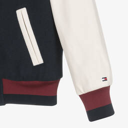 Tommy Hilfiger-Кремово-синяя спортивная куртка | Childrensalon Outlet