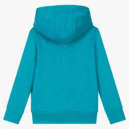 Tommy Hilfiger-Boys Blue Logo Hoodie | Childrensalon Outlet