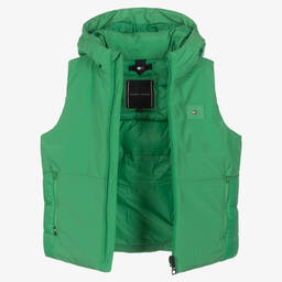 Tommy Hilfiger-جيليه مبطن لون أخضر للأولاد | Childrensalon Outlet