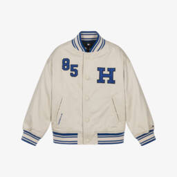 Tommy Hilfiger-Boys Classic Beige Bomber Coat | Childrensalon Outlet