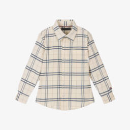 Tommy Hilfiger-Boys Classic Beige Corded Shirt | Childrensalon Outlet