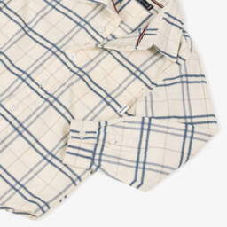Tommy Hilfiger-Boys Classic Beige Corded Shirt | Childrensalon Outlet
