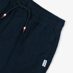 Tommy Hilfiger-Boys Classic Navy Drawstring Shorts | Childrensalon Outlet