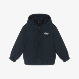 Tommy Hilfiger-Boys Dual-Layer Navy Jacket | Childrensalon Outlet