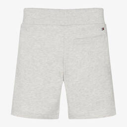 Tommy Hilfiger-Boys Grey Cotton Jersey Shorts | Childrensalon Outlet