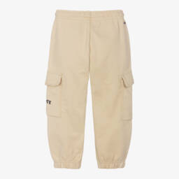 Tommy Hilfiger-Бежевые хлопковые брюки-карго для мальчиков | Childrensalon Outlet