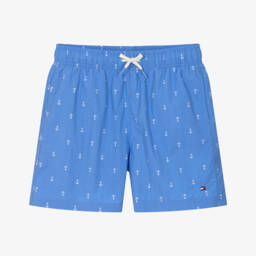 Tommy Hilfiger-Boys Nautical Anchor Swim Trunks | Childrensalon Outlet