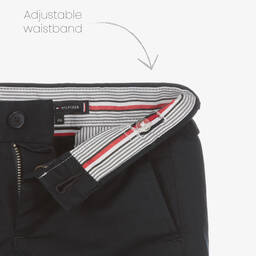 Tommy Hilfiger-Синие хлопковые шорты чинос для мальчиков | Childrensalon Outlet