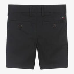 Tommy Hilfiger-Синие хлопковые шорты чинос для мальчиков | Childrensalon Outlet