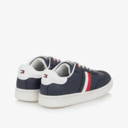 Tommy Hilfiger-Boys Navy Blue Lace-Up Kicks | Childrensalon Outlet