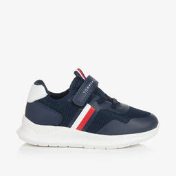 Tommy Hilfiger-Синие кроссовки на липучке для мальчиков | Childrensalon Outlet