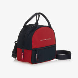 Tommy Hilfiger-Boys Red and Navy Lunch Bag | Childrensalon Outlet