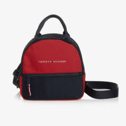 Tommy Hilfiger-Boys Red and Navy Lunch Bag | Childrensalon Outlet