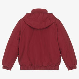 Tommy Hilfiger-Boys Red Padded Jacket | Childrensalon Outlet