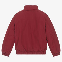Tommy Hilfiger-Boys Red Padded Jacket | Childrensalon Outlet