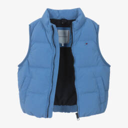 Tommy Hilfiger-Boys Sky Puffer Vest Gilet | Childrensalon Outlet