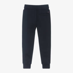 Tommy Hilfiger-Boys Soft Blue Cotton Trousers | Childrensalon Outlet