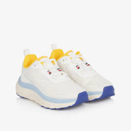 Tommy Hilfiger-Boys Sporty Knit Footwear in White | Childrensalon Outlet