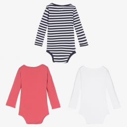 Tommy Hilfiger-Хлопковые боди для малышей (3шт.) | Childrensalon Outlet