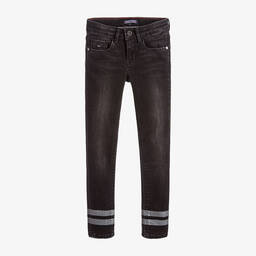 Tommy Hilfiger-Girls Black Skinny Fit Jeans | Childrensalon Outlet